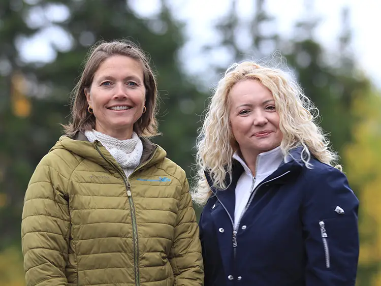 To helsesekretærar ved Rehabiliteringssenteret AiR.